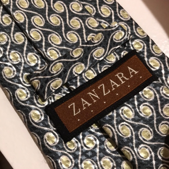 Zanzara silk tie - Picture 3 of 3